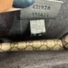 Bolsa pequeña cruzada de piel con gamuza